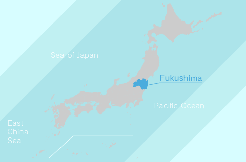 The Location of Fukushima Prefecture