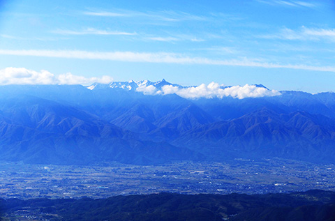 Azumino, a scenic area at the foothills of the Northern Alps.