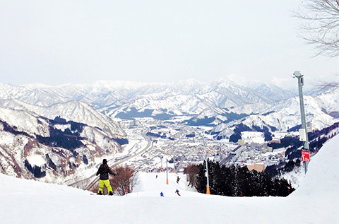 Gala Yuzawa Ski Resort, a popular ski destination in Niigata, Japan.