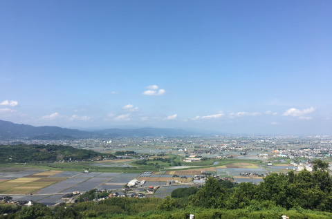 Saga Plain, a vast plain in Saga Prefecture, Japan.