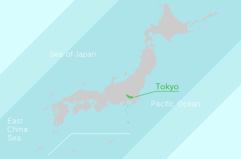 The Location of Tokyo Metropolitan